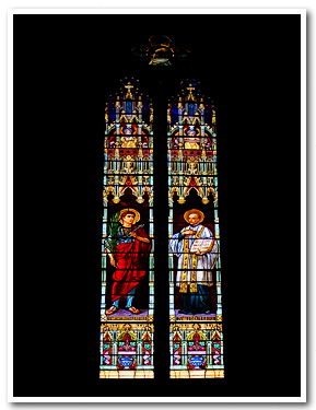 サン・レオン聖堂ステンドグラス