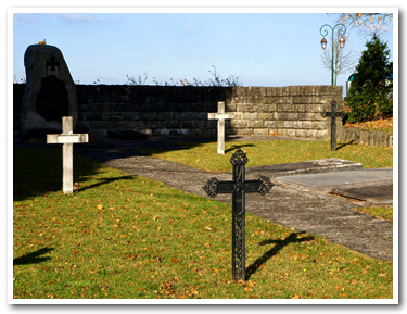 普仏戦争のドイツ人兵士墓地