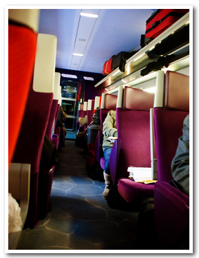 TGV客室（2等車）