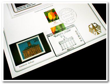 再統一記念日2009の記念切手シート